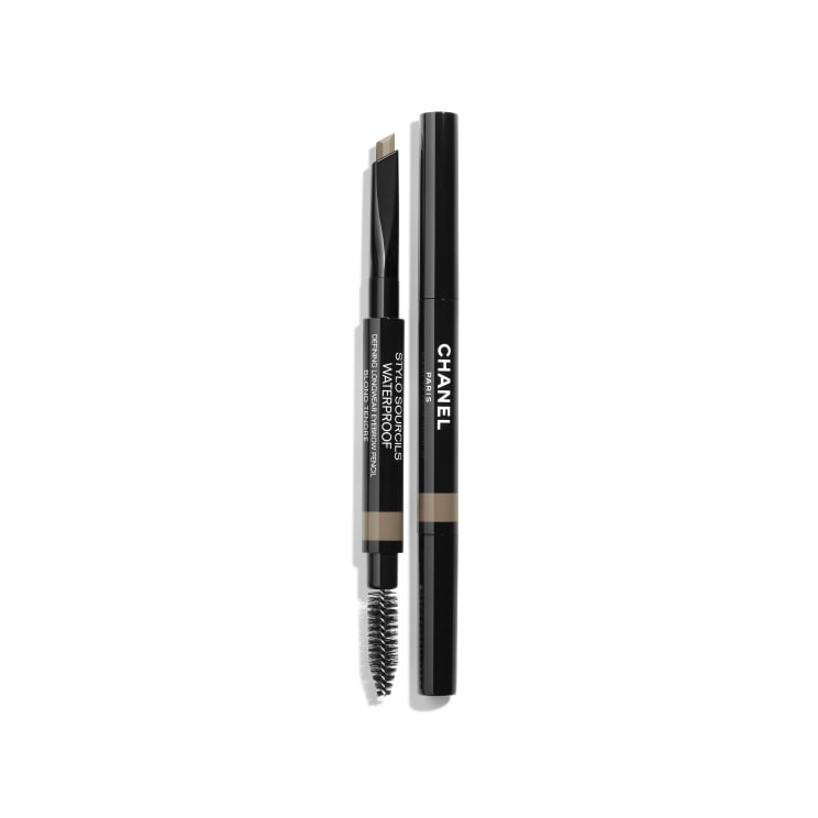 CHANEL Stylo Sourcils Waterproof Matita per Sopracciglia 806 Blond Tendre - Retrattile, Doppia Estremità, Lunga Tenuta