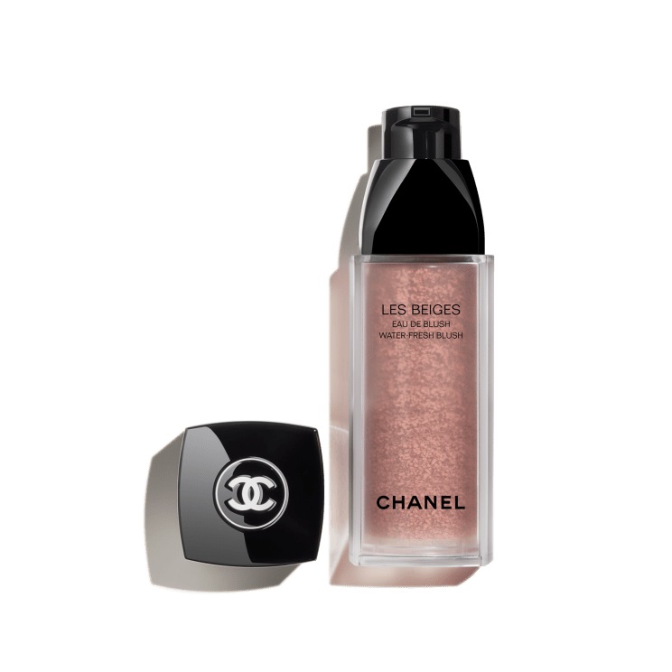 CHANEL Les Beiges Eau de Blush Light Pink 15ml - Fard Fluido con Tecnologia Microfluidica, 75% Acqua