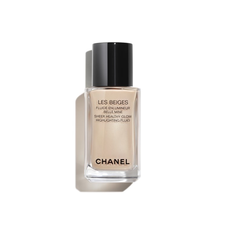 CHANEL Les Beiges Highlighting Fluid Pearly Glow 30ml - Fluido Illuminante per Viso e Corpo con Effetto Radioso e Luminosità Fino a 8 Ore