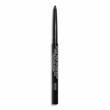 CHANEL Stylo Yeux Waterproof 88 Noir Intense - Eyeliner Retrattile a Lunga Tenuta con Temperamatite