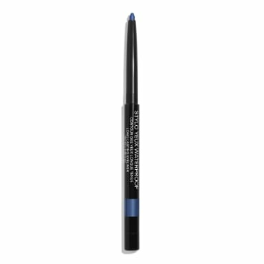 CHANEL Stylo Yeux Waterproof 38 Bleu Métal - Eyeliner Retrattile a Lunga Tenuta con Temperamatite