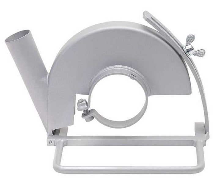 Bosch Cuffia di Protezione con Aspirazione e Serraggio a Vite - Diametro 230 mm - Adatta per Smerigliatrici Angolari