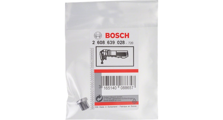 Bosch Stampo Universale GNA 16 per Tagli Diritti e Curvi in Metallo fino a 1,2 mm
