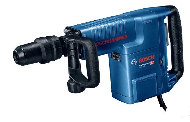 Bosch Professional GSH 11 E - Martello Pneumatico SDS-max 1500 W, Colori Nero, Blu, Rosso, Energia Impatto 16,8 J