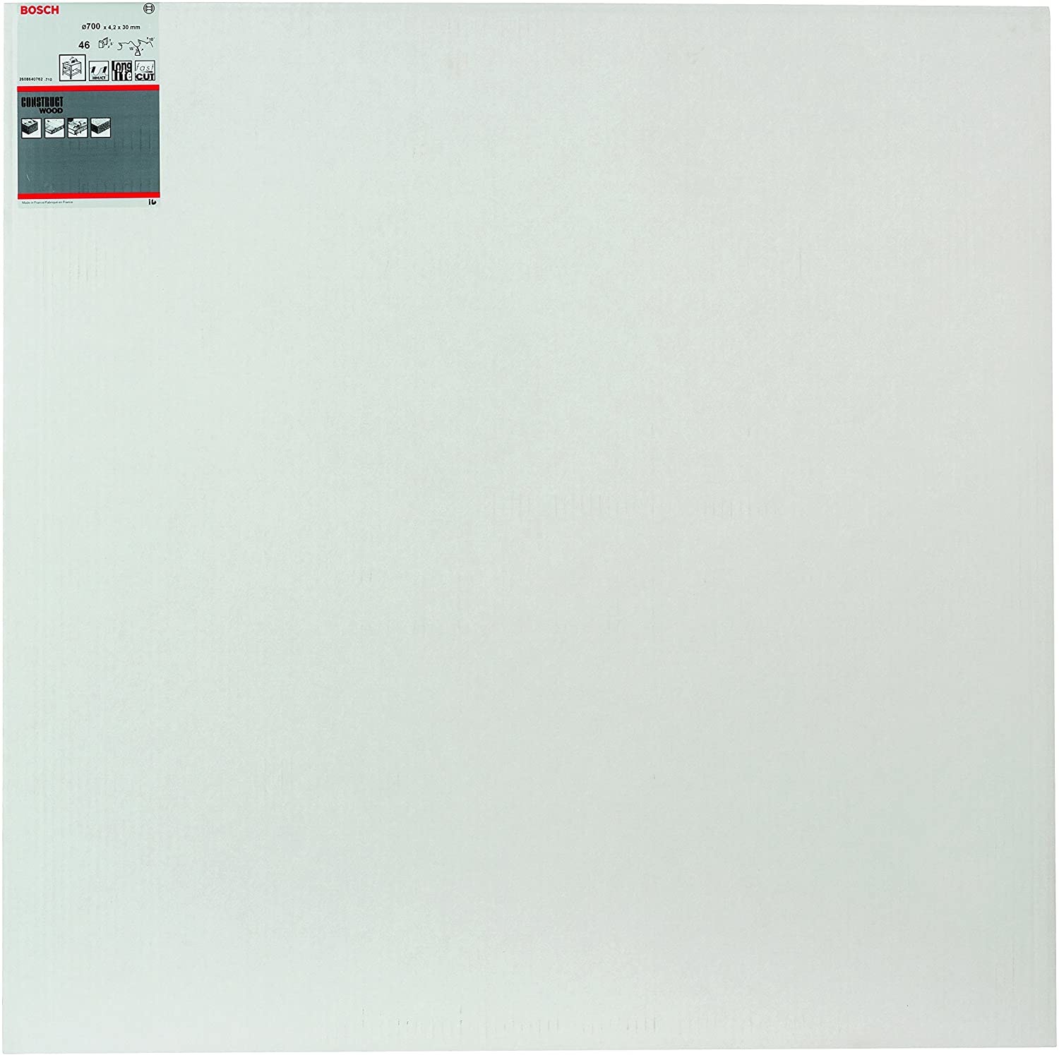 Bosch 2608640762 Lama per Sega Circolare da Legno 700x30x4,2 mm con 46 Denti - 1 Pz