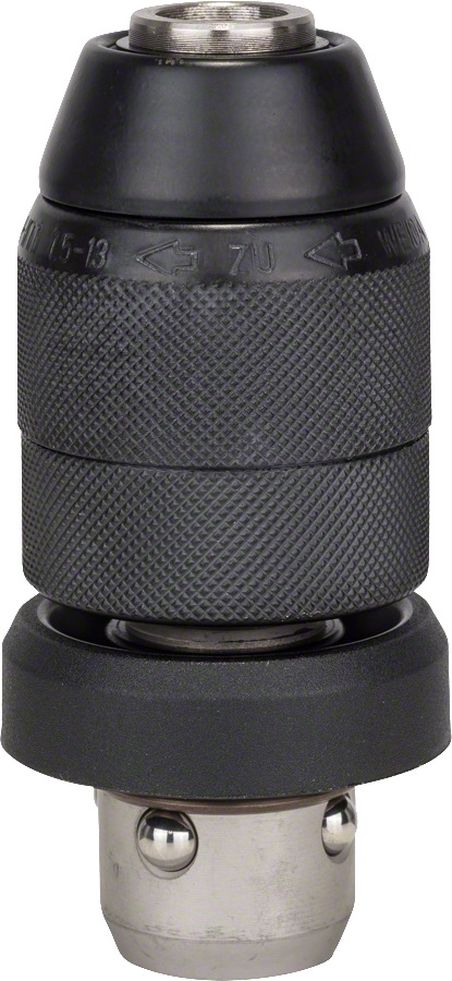 Bosch Mandrino Autoserrante con Adattatore (Ø 1,5 - 13 mm) per Martelli Perforatori - Montaggio Senza Attrezzi