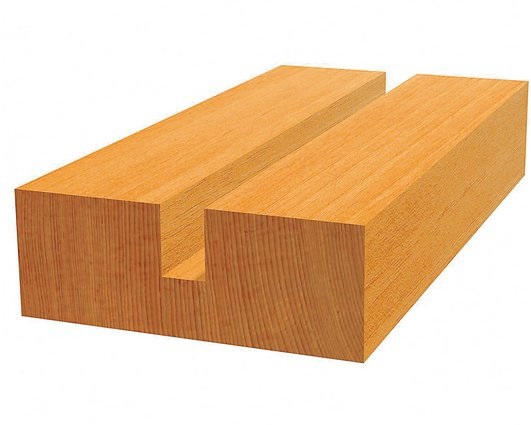 Bosch Fresa Standard 2F.extral. 12x18x40 - Adatta per legno massiccio e rivestito, angolo di spoglia preciso