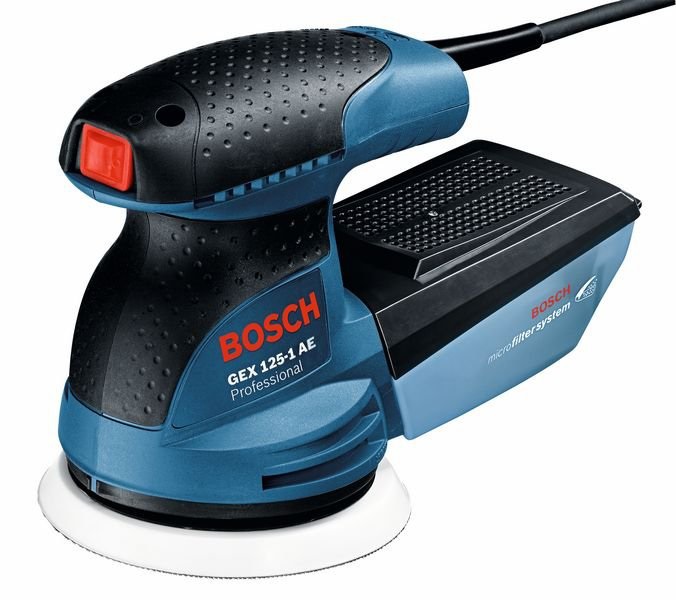 Bosch GEX 125-1 AE Levigatrice Rotorbitale 250W Ø125mm 7500-12000 Giri/min Eccentricità 2,5mm