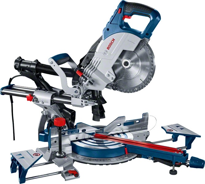 Bosch GCM 8 SJL Professional - Troncatrice Radiale 1600 W, 5500 Giri/min, Capacità di Taglio Orizzontale 312 mm, Impostazione Mitra 52°/60°, Ø Lama 216 mm