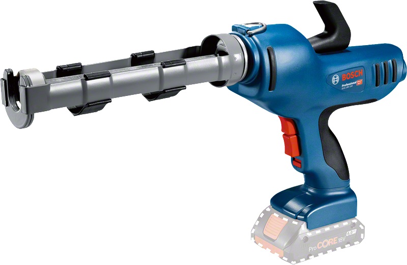 Bosch GCG 18V-310 Pistola Incollatrice a Batteria - Forza di Compressione 3,5 kN, Capacità Max 310 ml, Facile Regolazione del Flusso