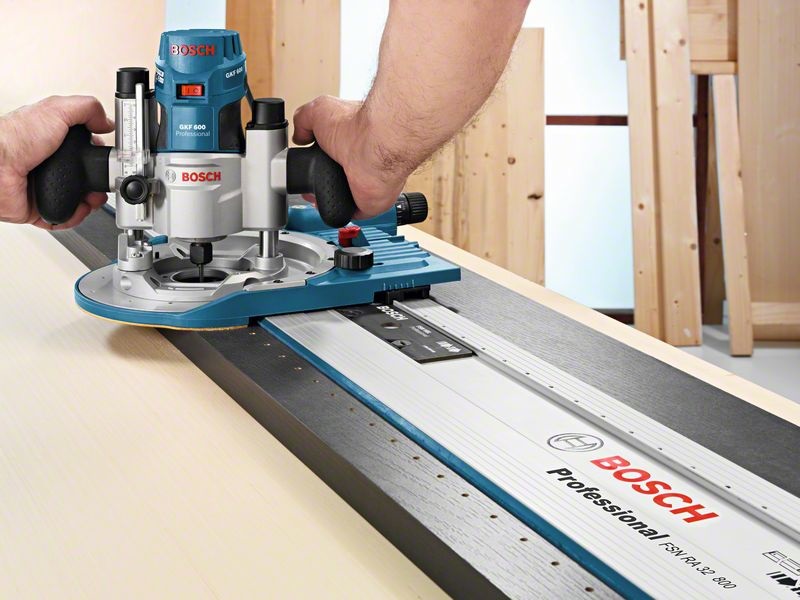 Bosch FSN RA 32-800 Professional - Binario di guida 800 mm, compatibile con seghe GKS, GKT, GST e fresatrici GOF
