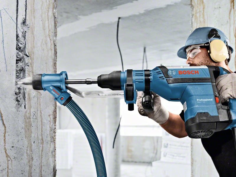 Bosch Professional GDE MAX - Accessorio di Aspirazione per Demolitori SDS MAX con Sistema Click & Clean
