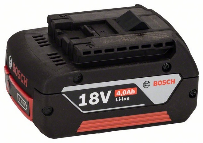 Bosch Batteria Ricaricabile 18V 4,0Ah Li-Ion con ECP per Utensili Elettrici