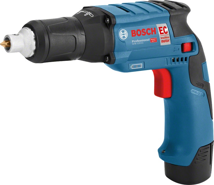 Bosch Professional GTB 12V-11 - Avvitatore per Cartongesso a Batteria 10.8 V, Leggero e Compatto, 900 g