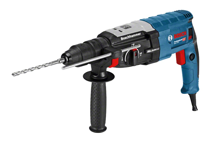 Bosch GBH 2-28 F Martello Perforatore SDS Plus 880 W, 4000 Giri/min, 3,1 kg, Mandrino Autoserrante 13 mm, KickBack Control, in L-Boxx
