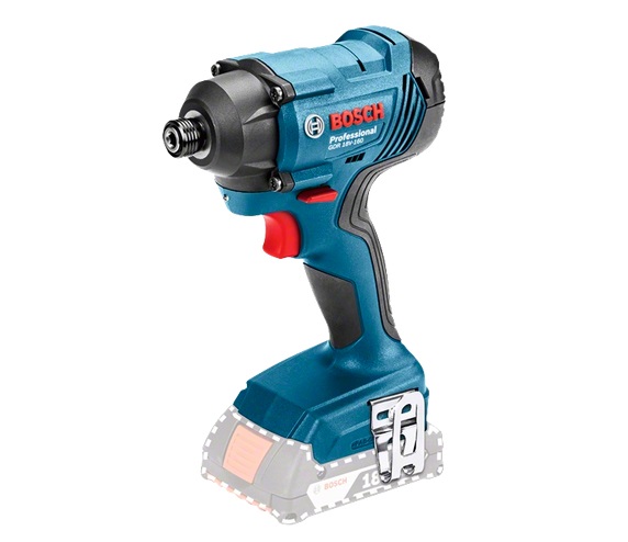 Bosch GDR 18V-160 Professional Avvitatore a Massa Battente 18V, 2800 Giri/min, Ergonomico