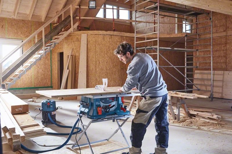 Bosch GTA 560 Professional Telaio di Base in Acciaio - Altezza Max 564 mm, Lunghezza 682 mm, Peso 6 kg