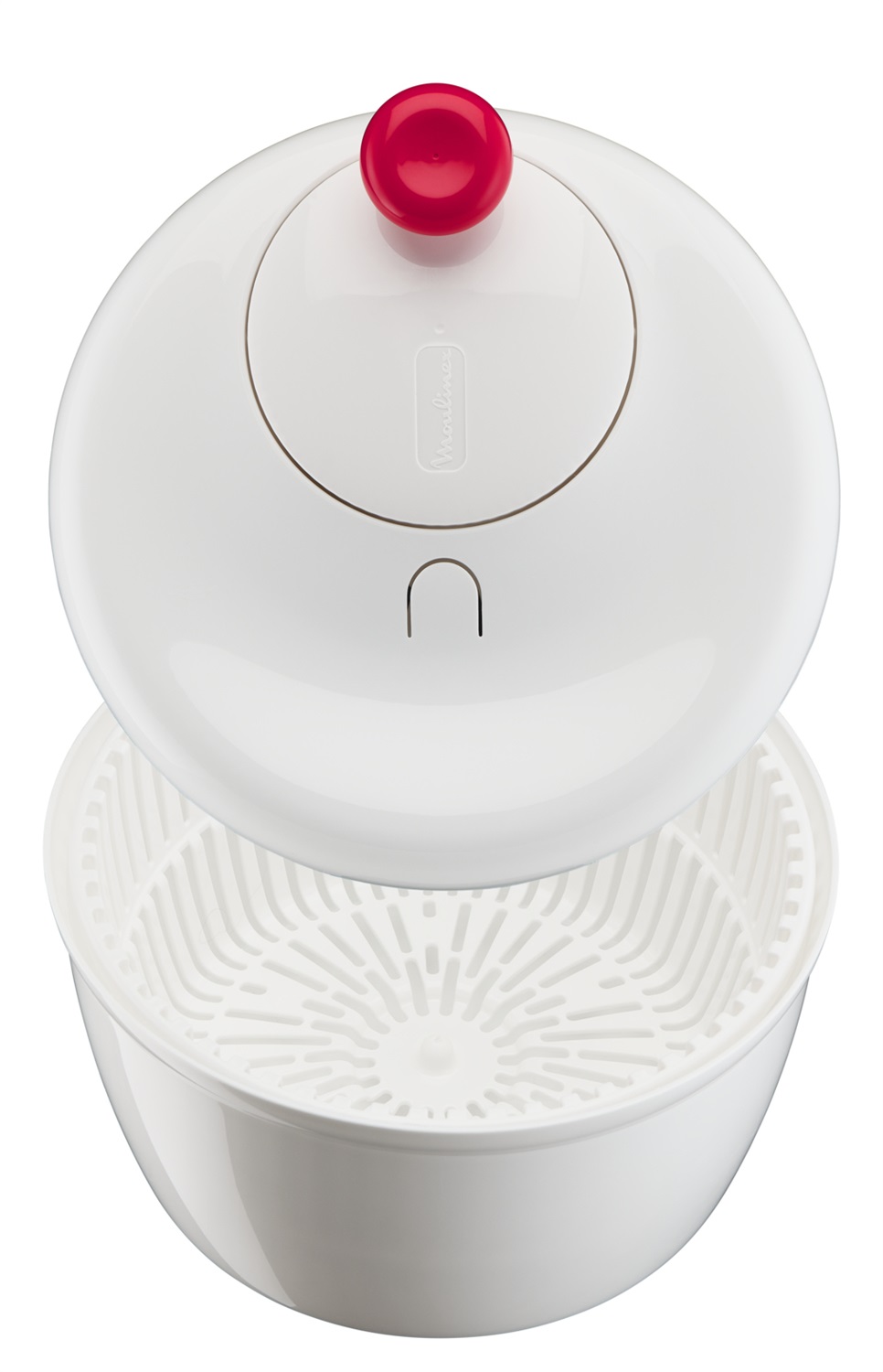 Moulinex K10101 Scolainsalata 5L - Bianco, Plastica, Dimensioni 166x265x266 mm