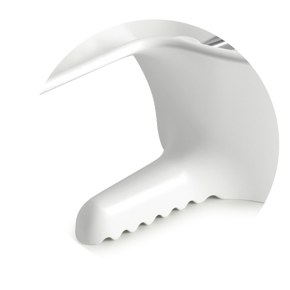 Moulinex K10121 Moulin-Legumes Affetta/Sbuccia Alimenti - Rosso, Acciaio Inossidabile, 18 cm