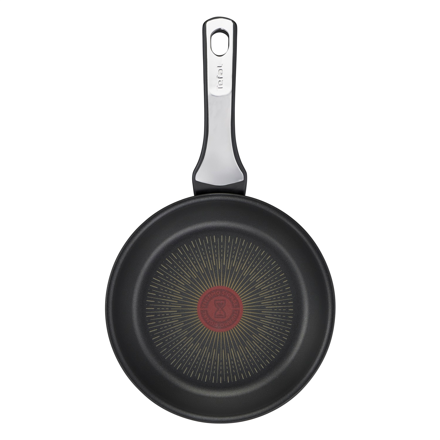Tefal Unlimited On G25902 - Padella in alluminio a induzione 20 cm con rivestimento antiaderente in titanio, segnale termico e senza PFOA