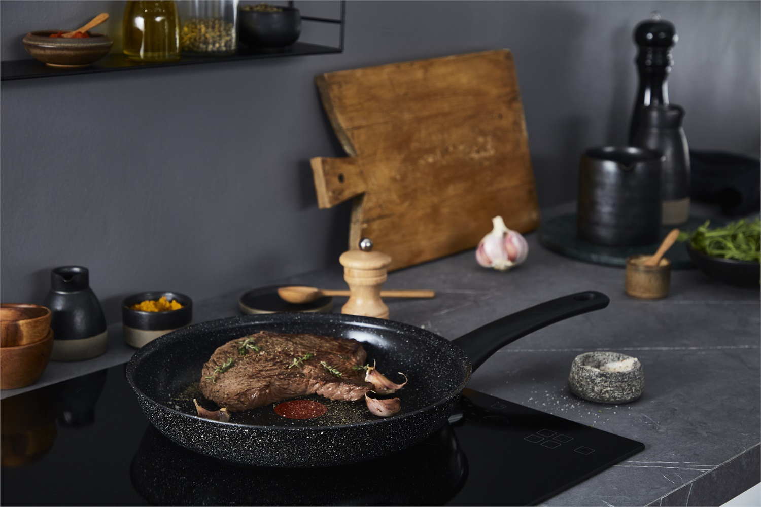 Tefal Intensity C41806 Padella Multiuso Rotondo