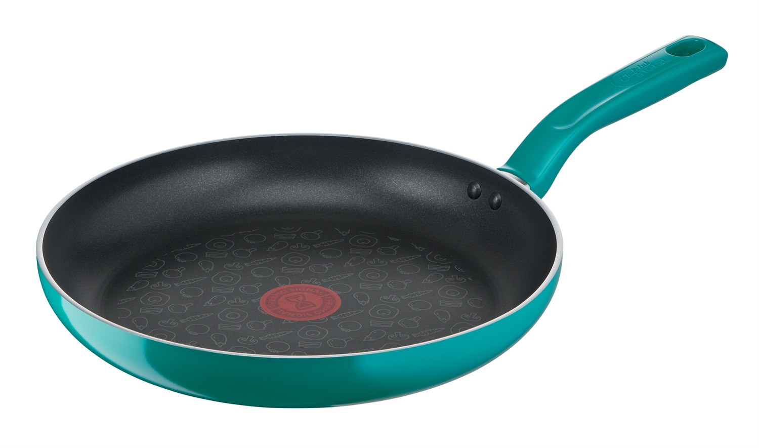 Tefal Chefclub G804S404 - Batteria Pentole Induzione 5 Pezzi in Alluminio Blu e Menta con Rivestimento in Titanio, Compatibile con Induzione