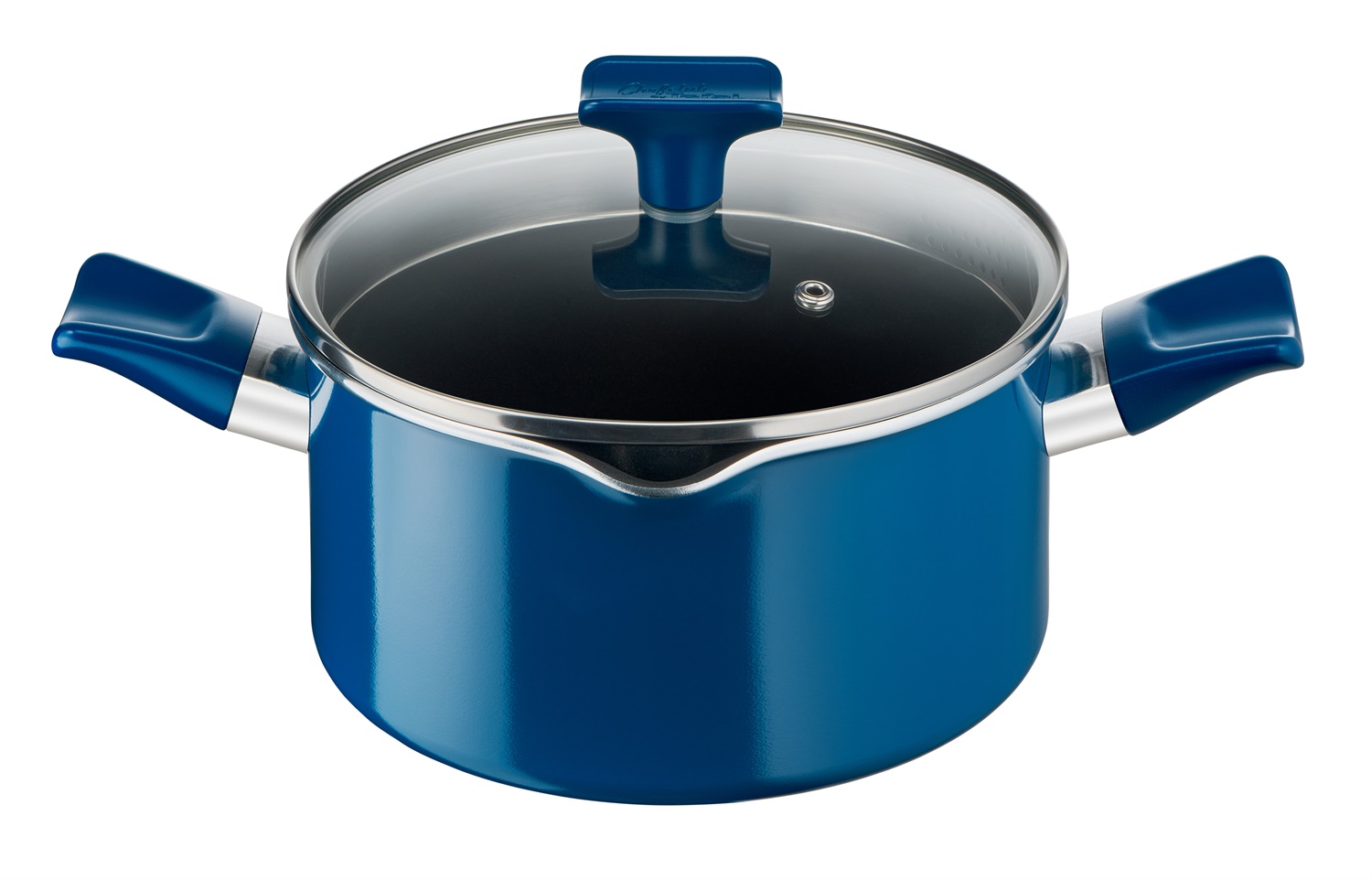 Tefal Chefclub G804S404 - Batteria Pentole Induzione 5 Pezzi in Alluminio Blu e Menta con Rivestimento in Titanio, Compatibile con Induzione