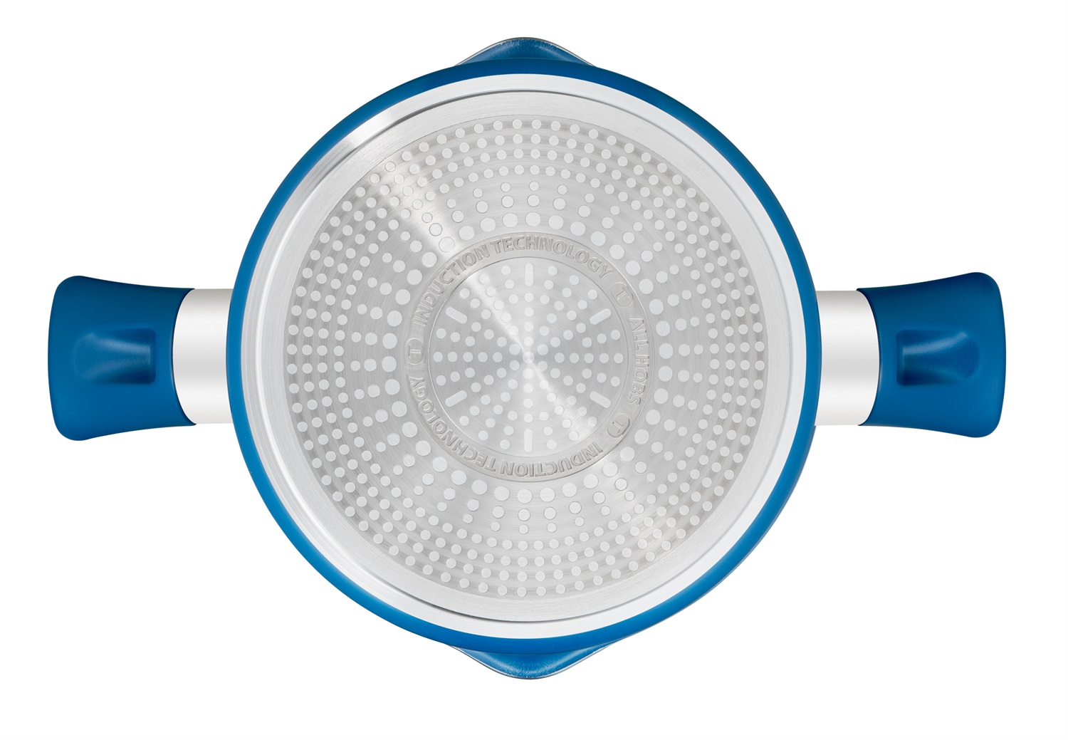 Tefal Chefclub G804S404 - Batteria Pentole Induzione 5 Pezzi in Alluminio Blu e Menta con Rivestimento in Titanio, Compatibile con Induzione