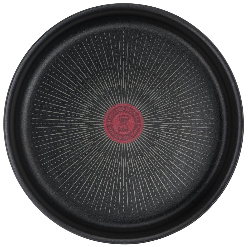 Tefal Ingenio Unlimited Casseruola 24 cm Manico Rimovibile Impilabile Antiaderente a Induzione Nero