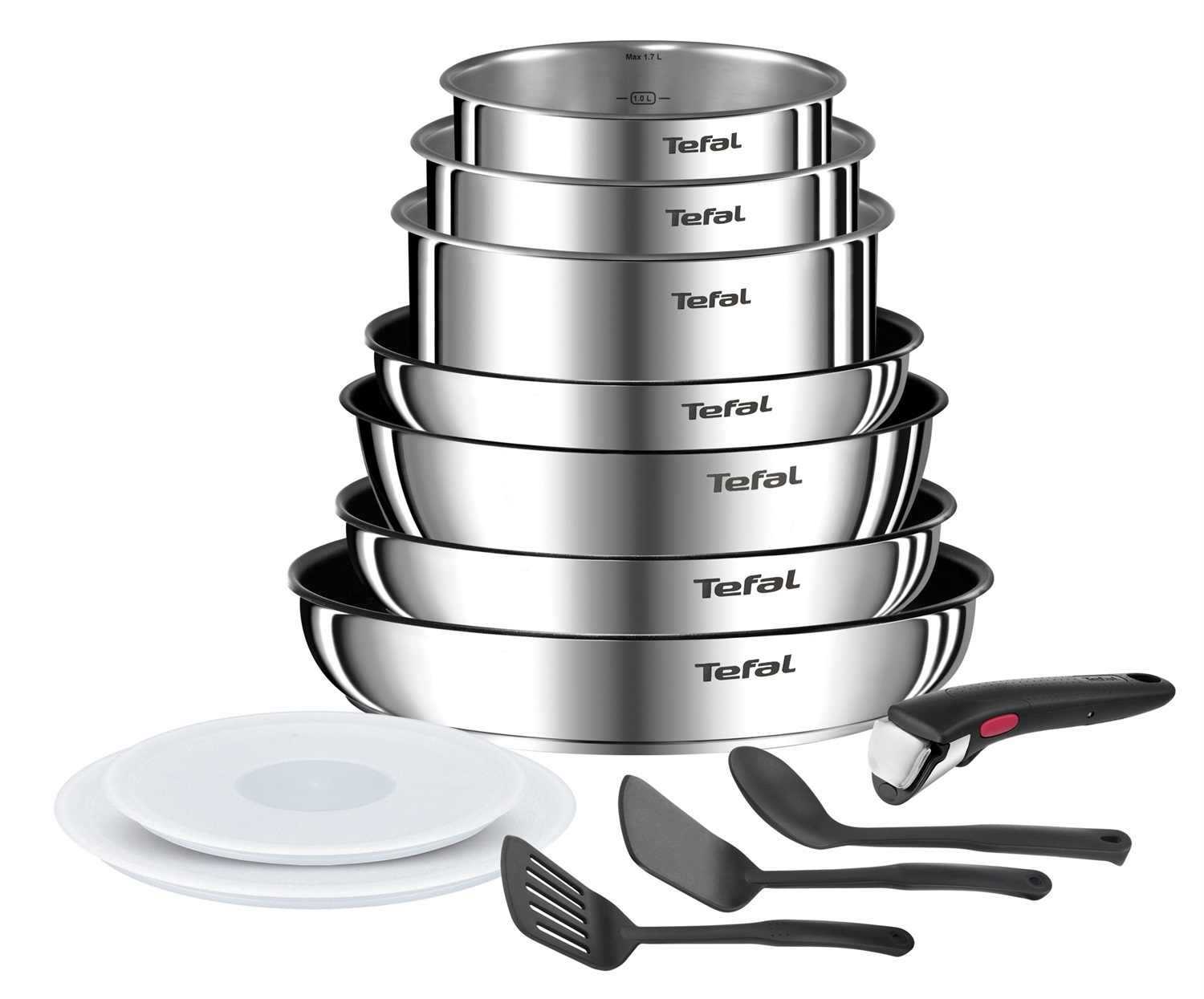 Tefal Ingenio L897DS04 set di pentole 13 pz
