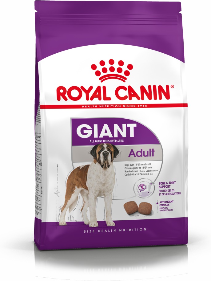 Royal Canin Giant Adult Crocchette per Cani Adulti 15 kg - Alimento Secco Completo per Taglia Gigante (> 45 kg) a partire da 18/24 mesi