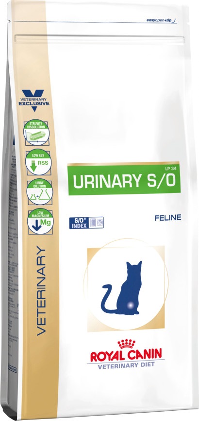 Royal Canin Urinary S/O cibo secco per gatti 400 g Adulto Trinciapollo, Riso