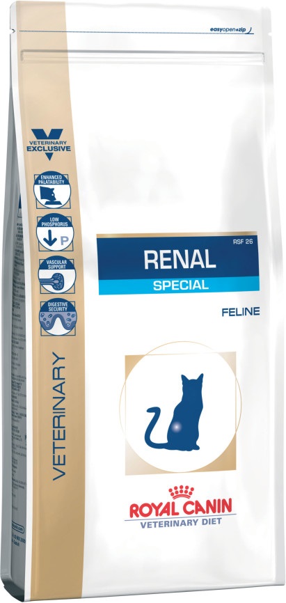 Royal Canin Renal Special - Crocchette Secche per Gatti Adulti con Problemi Renali - 4 kg