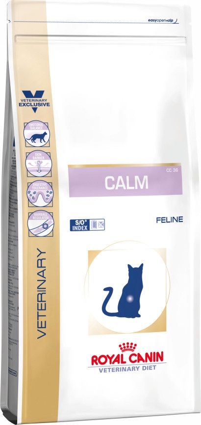 Royal Canin Calm 2 kg - Cibo Secco per Gatti Adulti, Alimento Completo per Gestire Stress e Ansia con Alfa-casozepina e L-triptofano