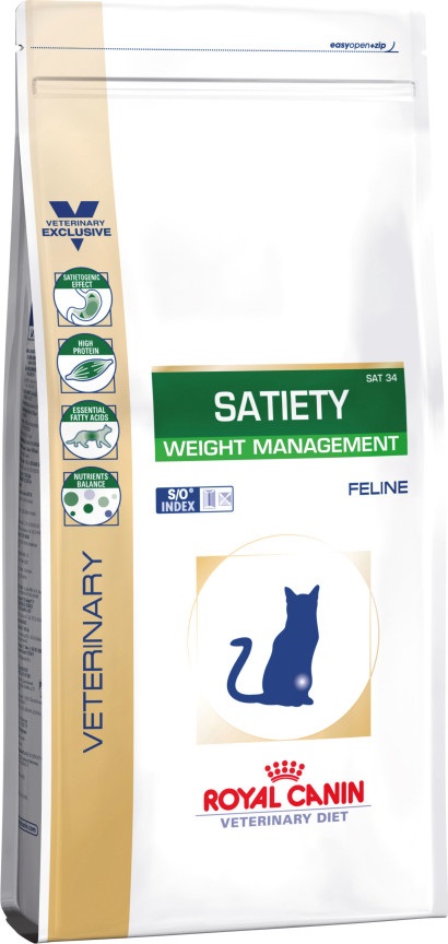 Royal Canin Satiety Weight Management Cibo Secco per Gatti Adulti 1,5 kg - Alimento Dietetico Completo per Riduzione del Peso e Controllo della Sazietà
