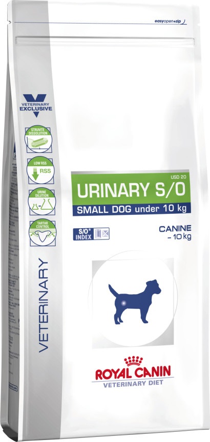 Royal Canin Urinary S/O Small Dog 4 kg - Alimento Dietetico Completo per Cani Adulti di Piccola Taglia, Aiuta a Dissolvere i Calcoli di Struvite