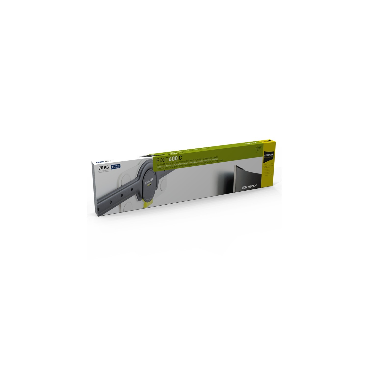 Erard FIXIT 600C Supporto Murale per TV Curvi fino a 75