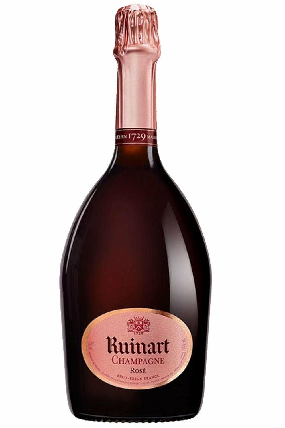 Ruinart Champagne Rosé Brut 0,75 L - Pinot Noir 55%, Chardonnay 45%, Alcol 12,5%, Dolcezza Brut