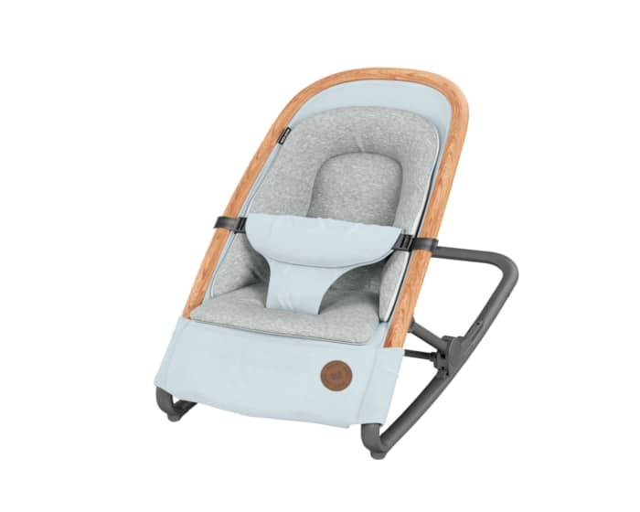 Maxi-Cosi Kori Sdraietta 2 in 1 per Bambini - Dondolo e Posizione Fissa, Ergonomica, Leggera, Reclinabile, Colore Essential Grey