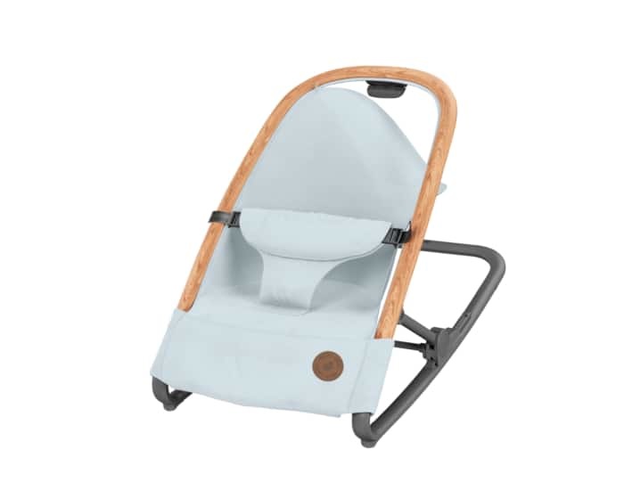 Maxi-Cosi Kori Sdraietta 2 in 1 per Bambini - Dondolo e Posizione Fissa, Ergonomica, Leggera, Reclinabile, Colore Essential Grey