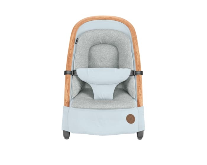 Maxi-Cosi Kori Sdraietta 2 in 1 per Bambini - Dondolo e Posizione Fissa, Ergonomica, Leggera, Reclinabile, Colore Essential Grey