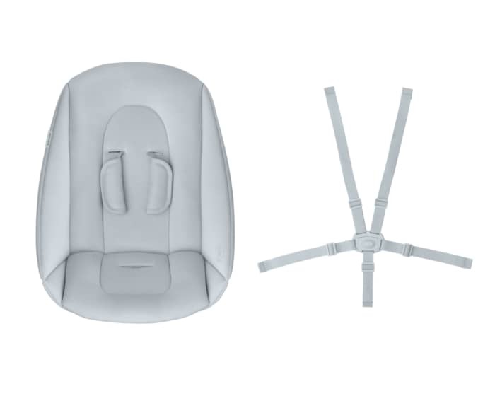Maxi-Cosi Nesta Kit Neonato Seggiolone - Cuscino Riduttore Imbottito, Colore Beyond Sky Grey, Adatto da 0 a 6 Mesi
