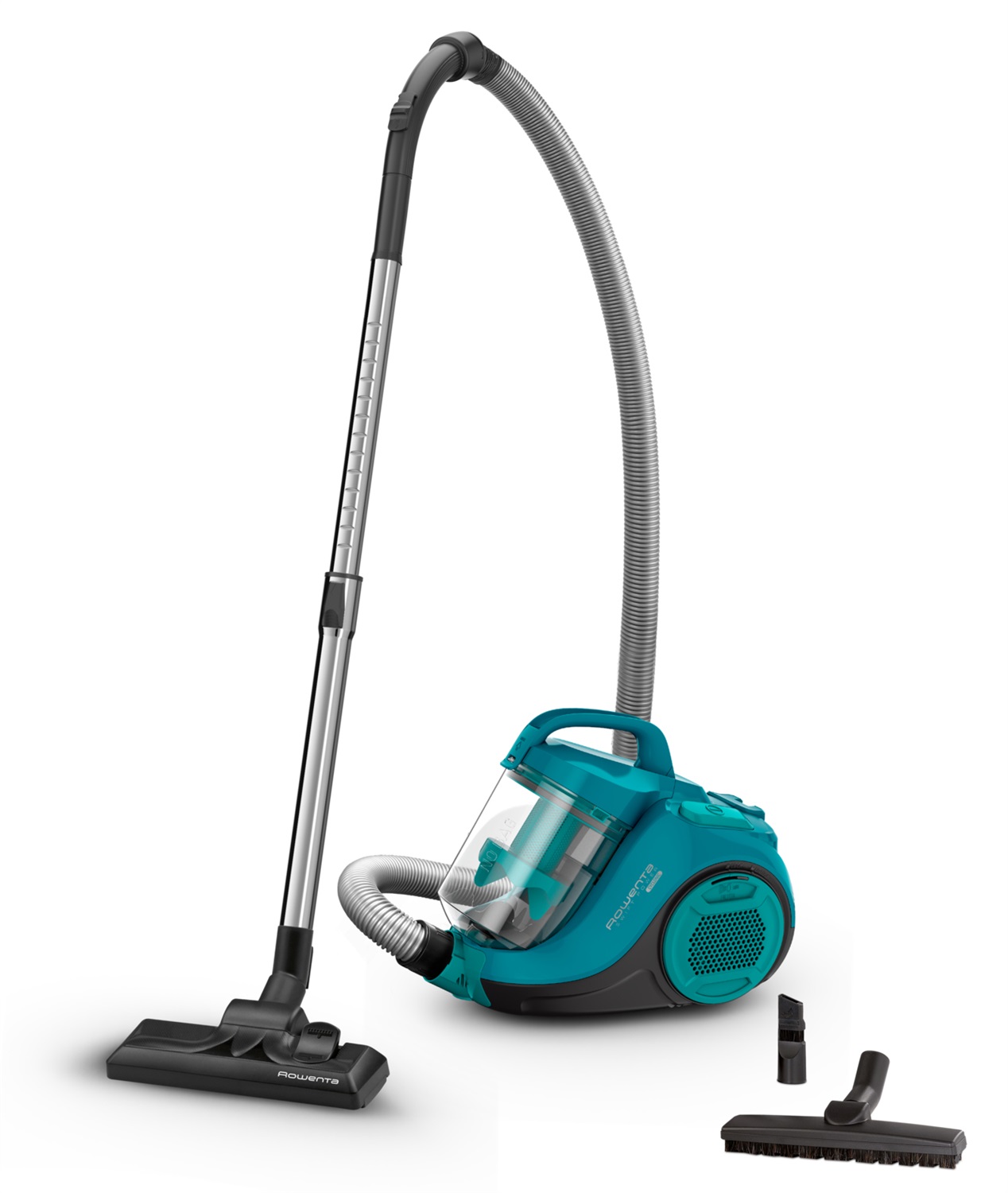 Rowenta Swift Power RO2932EA Aspirapolvere Senza Sacco a Traino Ciclonico 750W, Capacità 1,2L