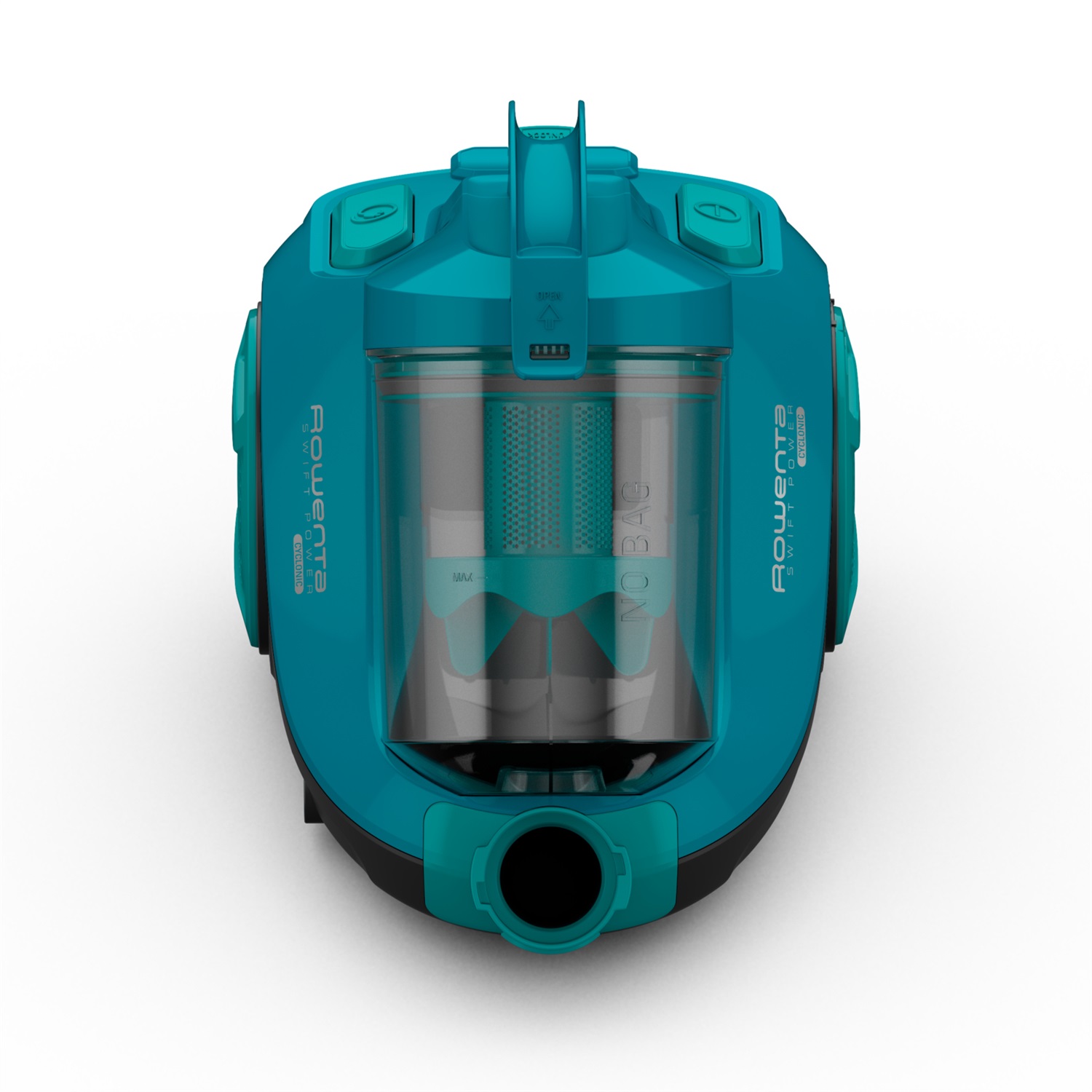 Rowenta Swift Power RO2932EA Aspirapolvere Senza Sacco a Traino Ciclonico 750W, Capacità 1,2L