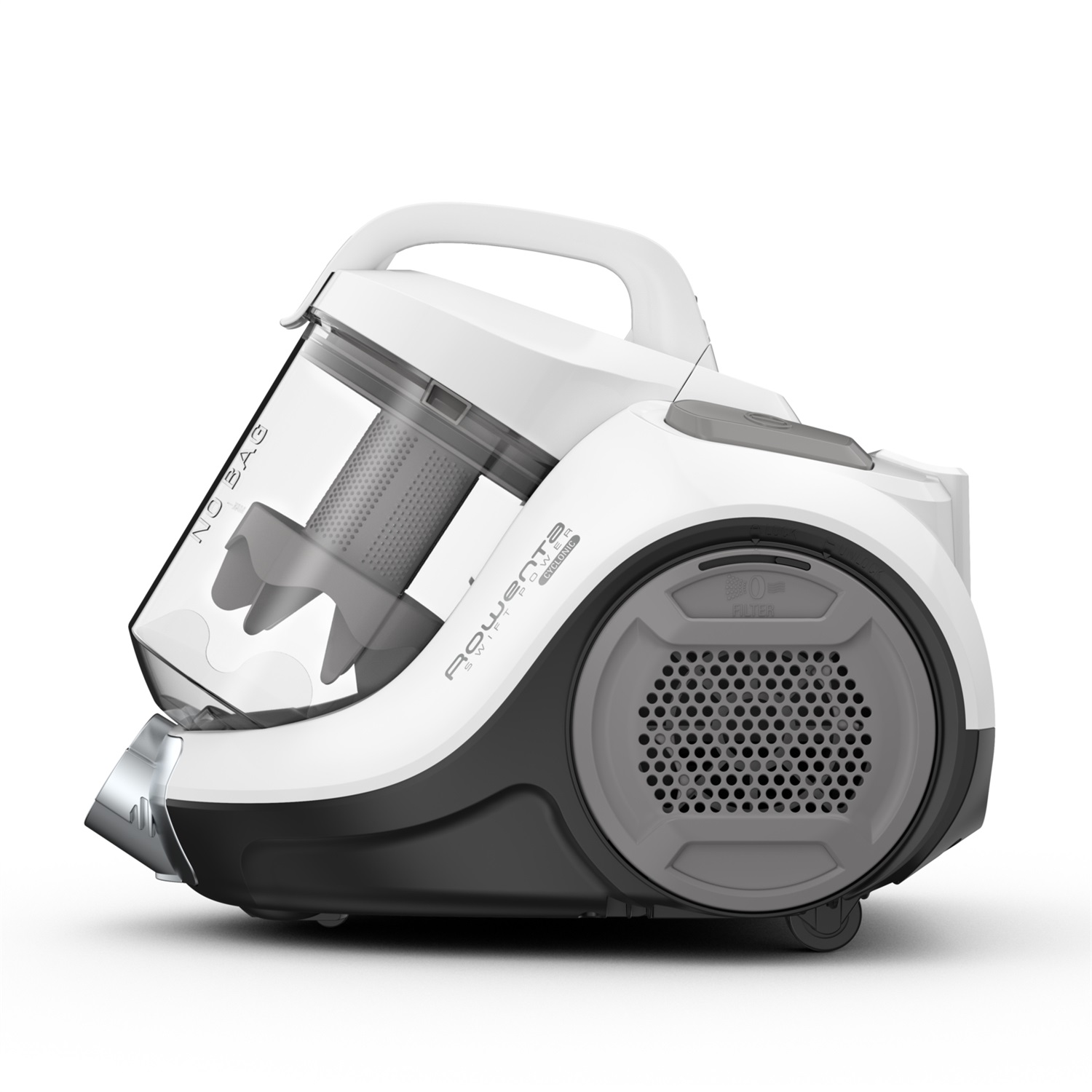 Rowenta Swift Power RO2957 Aspirapolvere a Traino Senza Sacco 750 W Ciclonico con Filtro HEPA