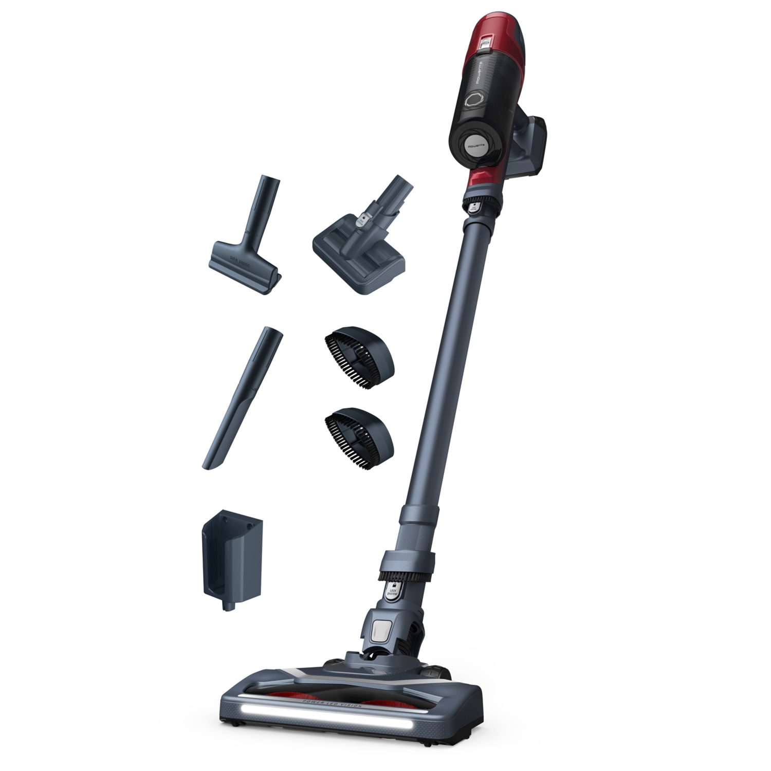 Rowenta X-Pert 6.60 Aspirapolvere Senza Fili 2 in 1 con Kit Animal Care, Potenza 100 W, Capacità 0,55 L, Autonomia 45 Min, Spazzola Motorizzata con Luci LED