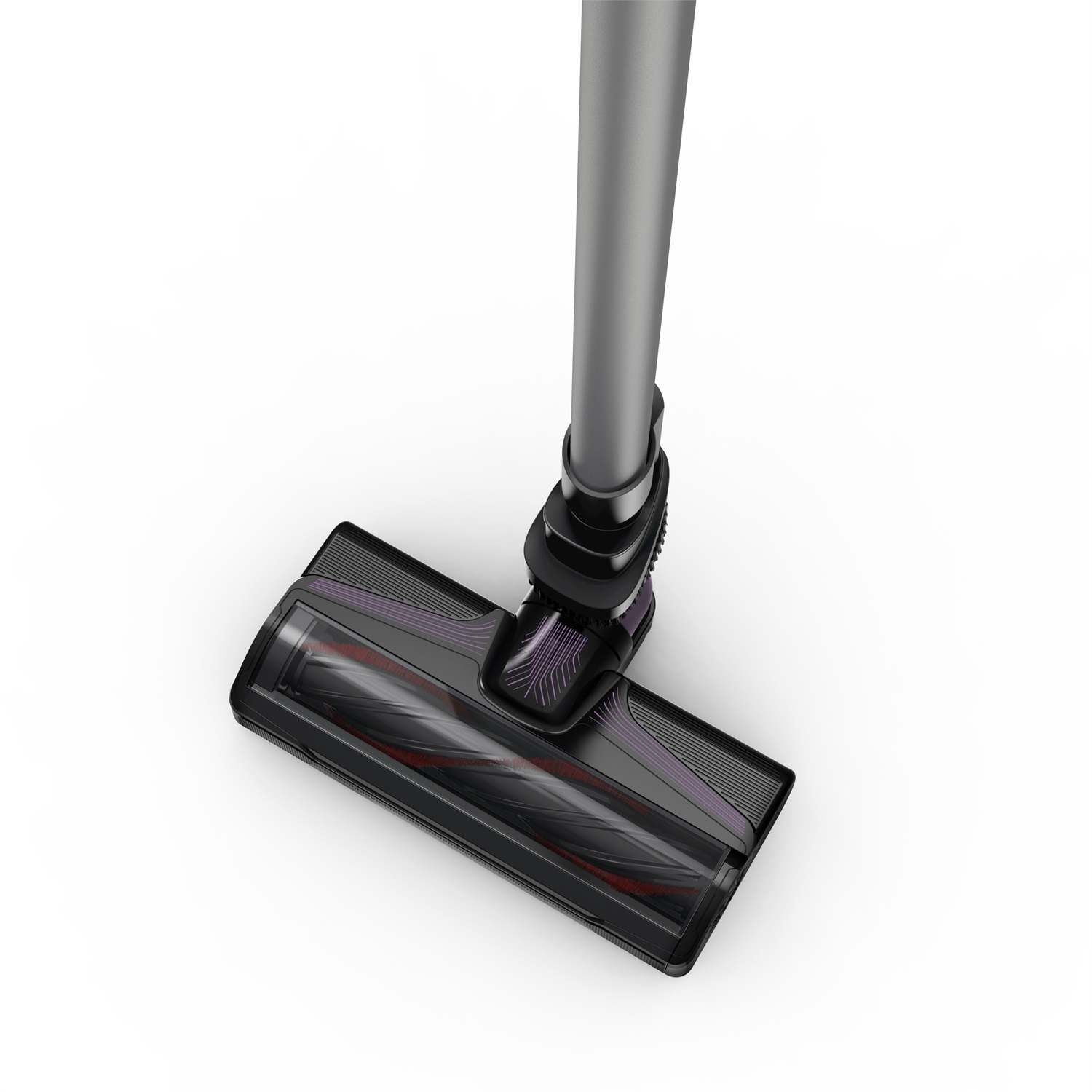 Rowenta RH1128 X-NANO Aspirapolvere Senza Fili 2 in 1 Leggera e Compatta con Aspirabriciole Rimovibile, Senza Sacchetto, Autonomia 40 Min, Viola, Alluminio