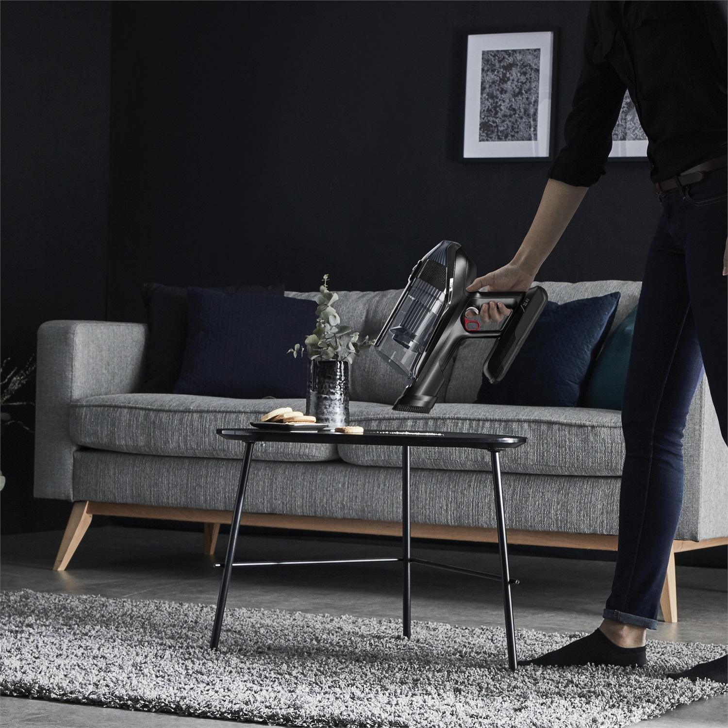 Rowenta X-Force Flex 14.60 RH99A9 - Aspirapolvere Senza Fili, Potente Fino a 200 Air Watt, Tecnologia Flex, Kit Animal Care, Ciclonico, Senza Sacchetto