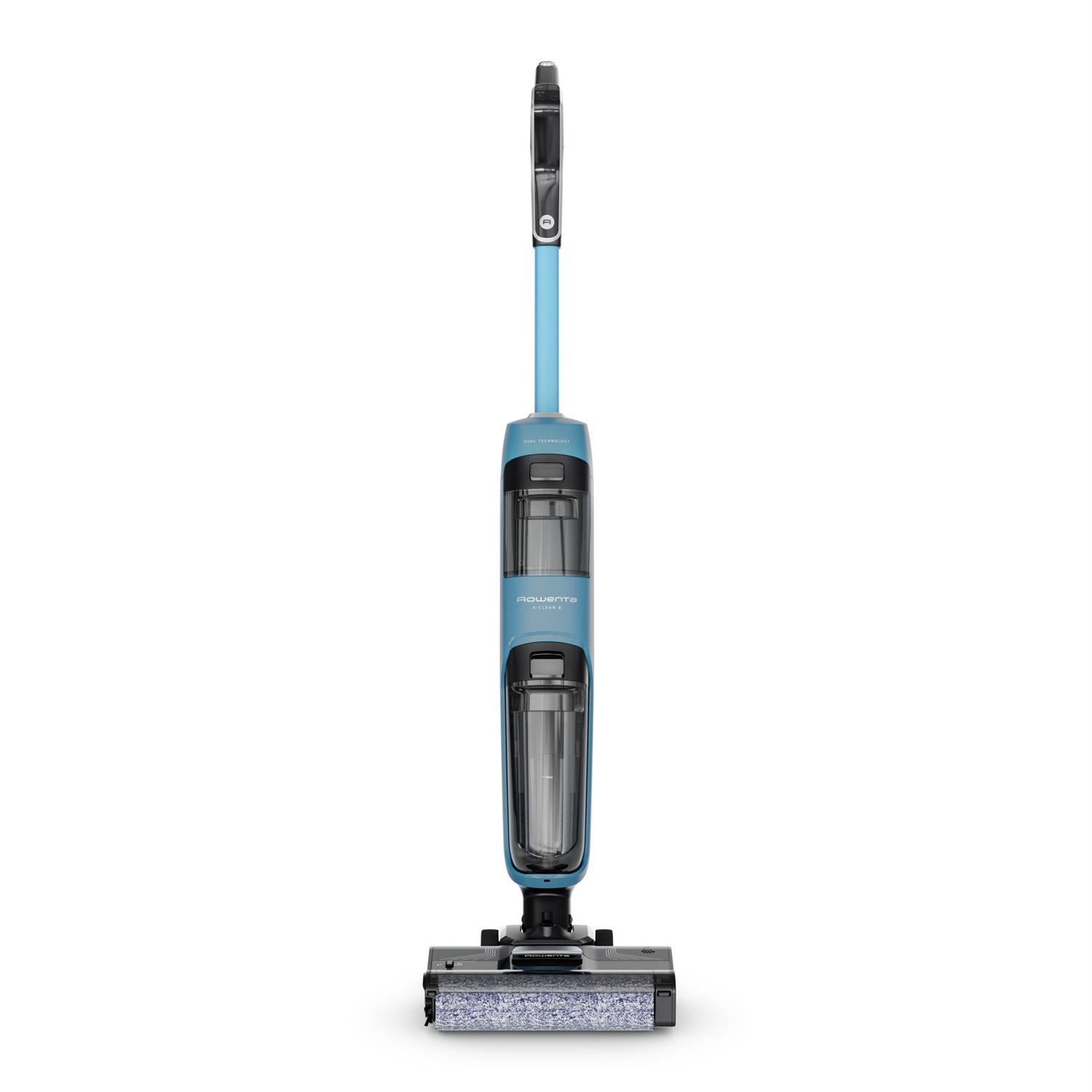 Rowenta X-Clean2 Aspirapolvere e Lavapavimenti Senza Filo 2in1 con Modalità ECO/MAX e Autopulizia