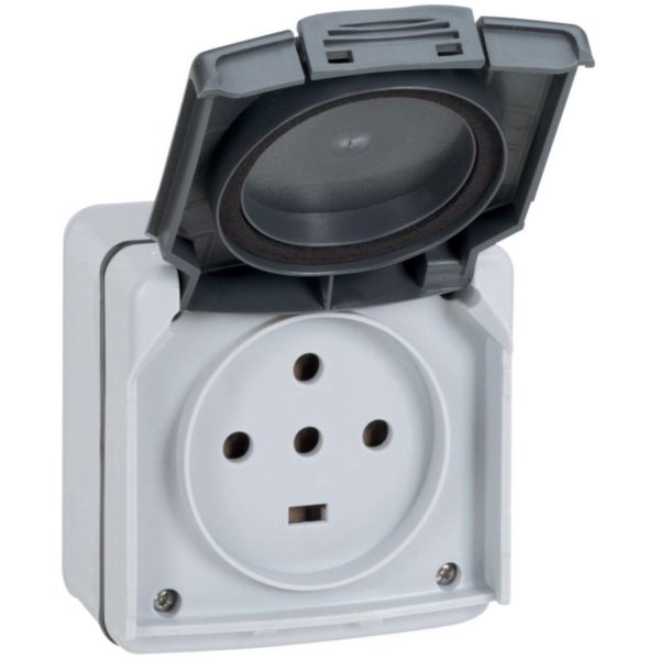 Legrand Presa Elettrica Impermeabile 3 Poli Terra 20 A per Ambienti Umidi